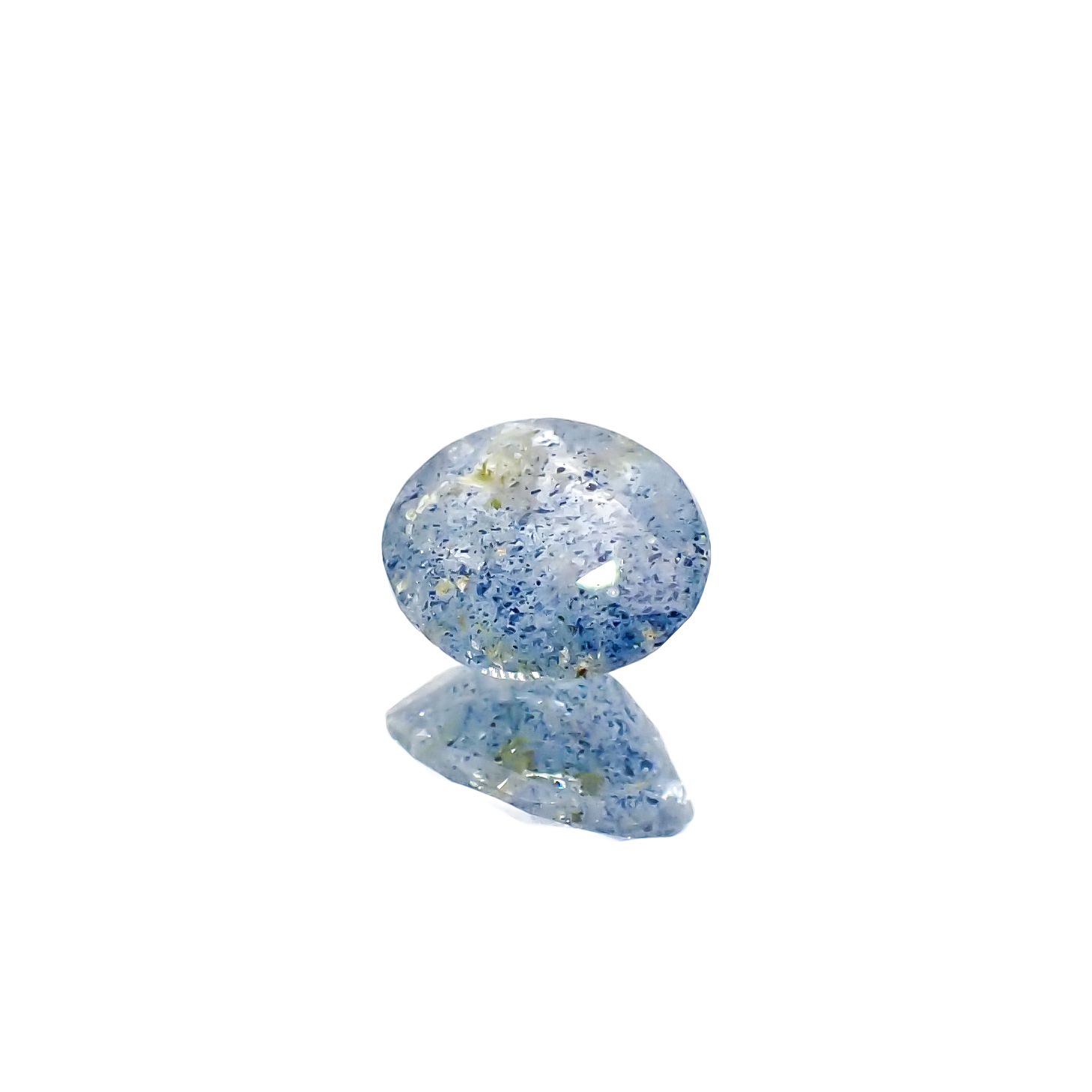 ラズライトインクォーツ アフガニスタン産 1.36ct[240125852]8.3x7mm前後