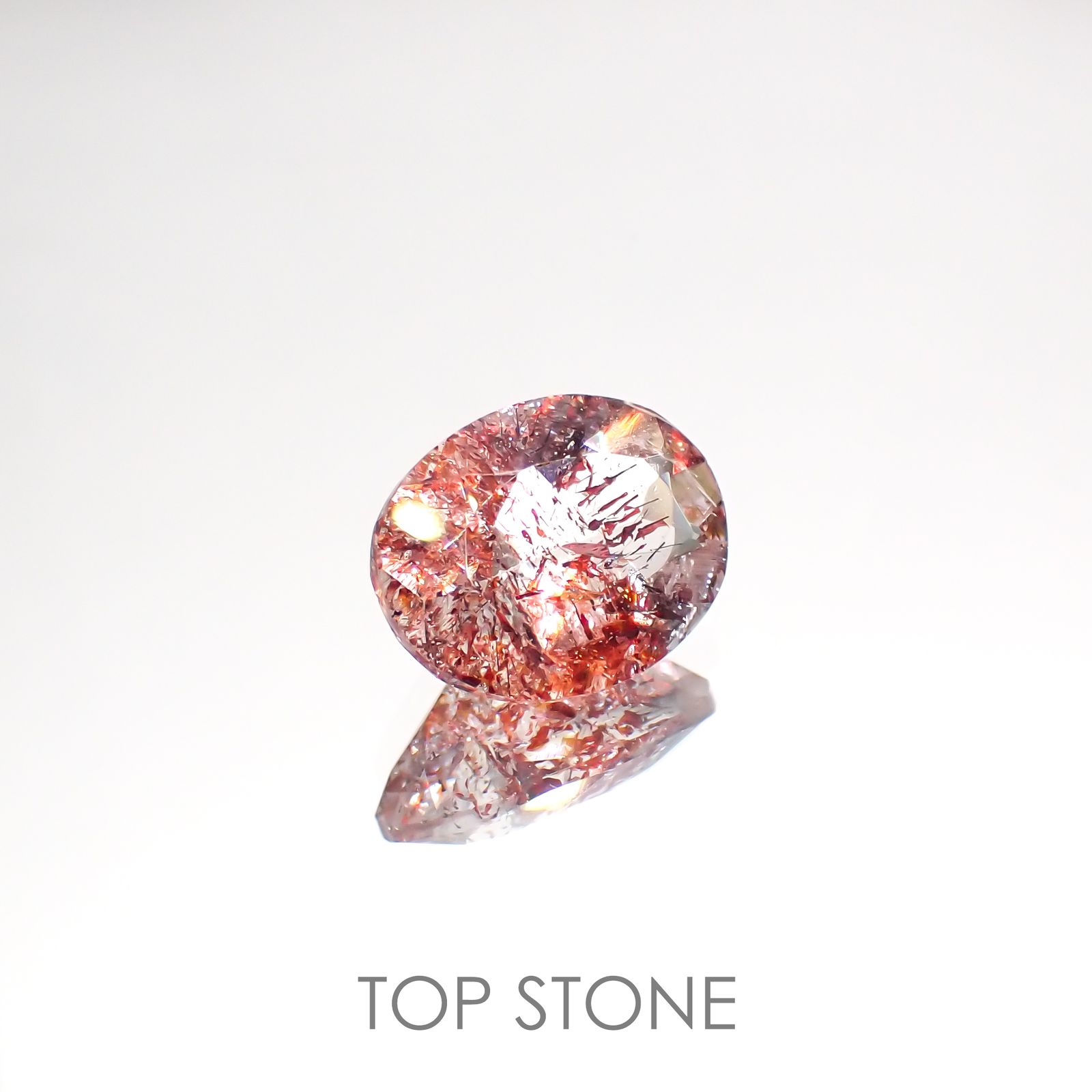ファイヤークォーツ ナイジェリア産 2.03ct[220114747]10x7.7mm前後