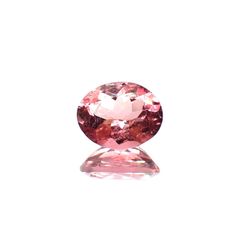 ピンクトルマリン(宝石名ピンク・トルマリン) コンゴ民主共和国産 1.90ct 識別済[251013594]9×7.1mm前後