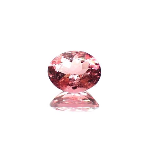 ピンクトルマリン(宝石名ピンク・トルマリン) コンゴ民主共和国産 1.90ct 識別済[251013594]9×7.1mm前後