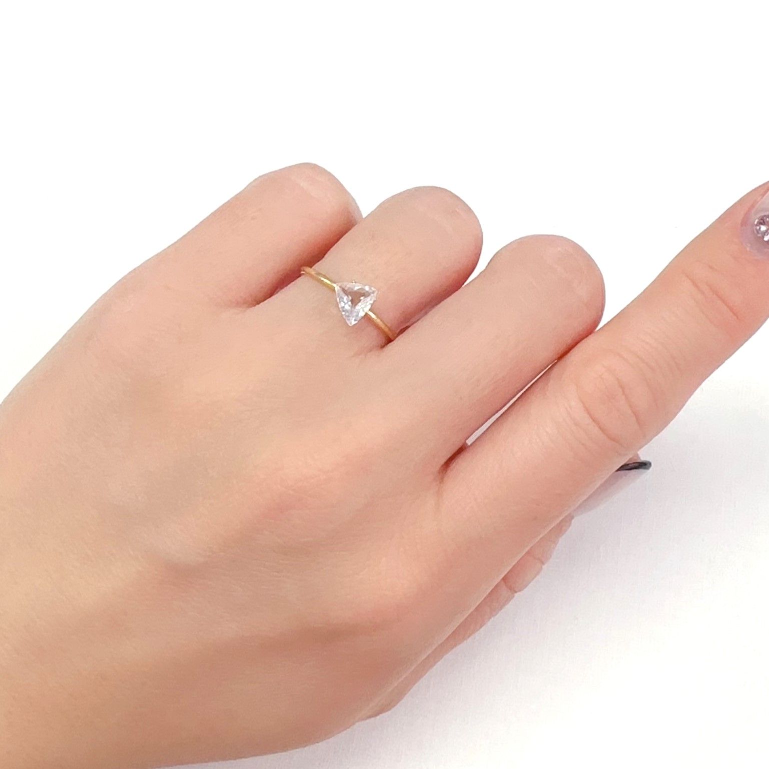 フェナカイト ブラジル産 0.46ct[240226265]6.2x5.9mm前後