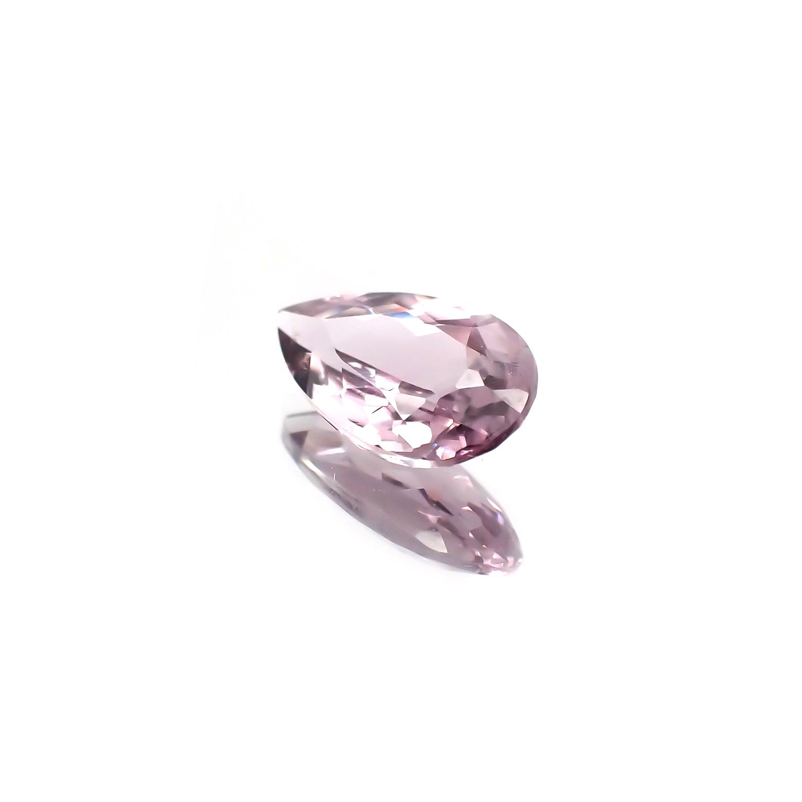 カラーシフト ピンクダイアスポア(宝石名ダイアスポア)アフガニスタン産 1.883ct ソ付(日独)[231124287]11.3x6.3mm前後