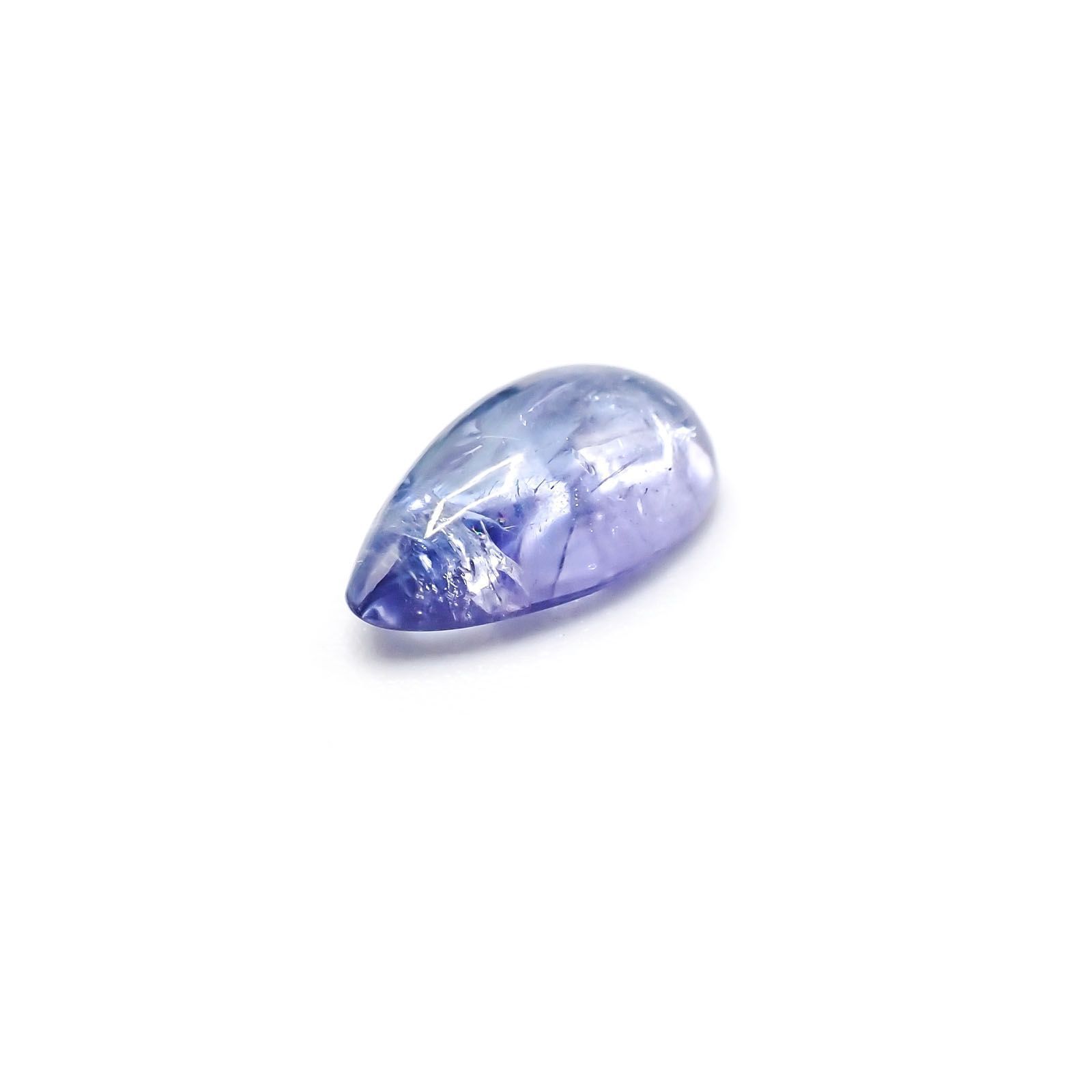 バイカラータンザナイト 非加熱(宝石名バイカラー・ゾイサイト)タンザニア産 2.08ct 識別済[231024013]10.2x6mm前後