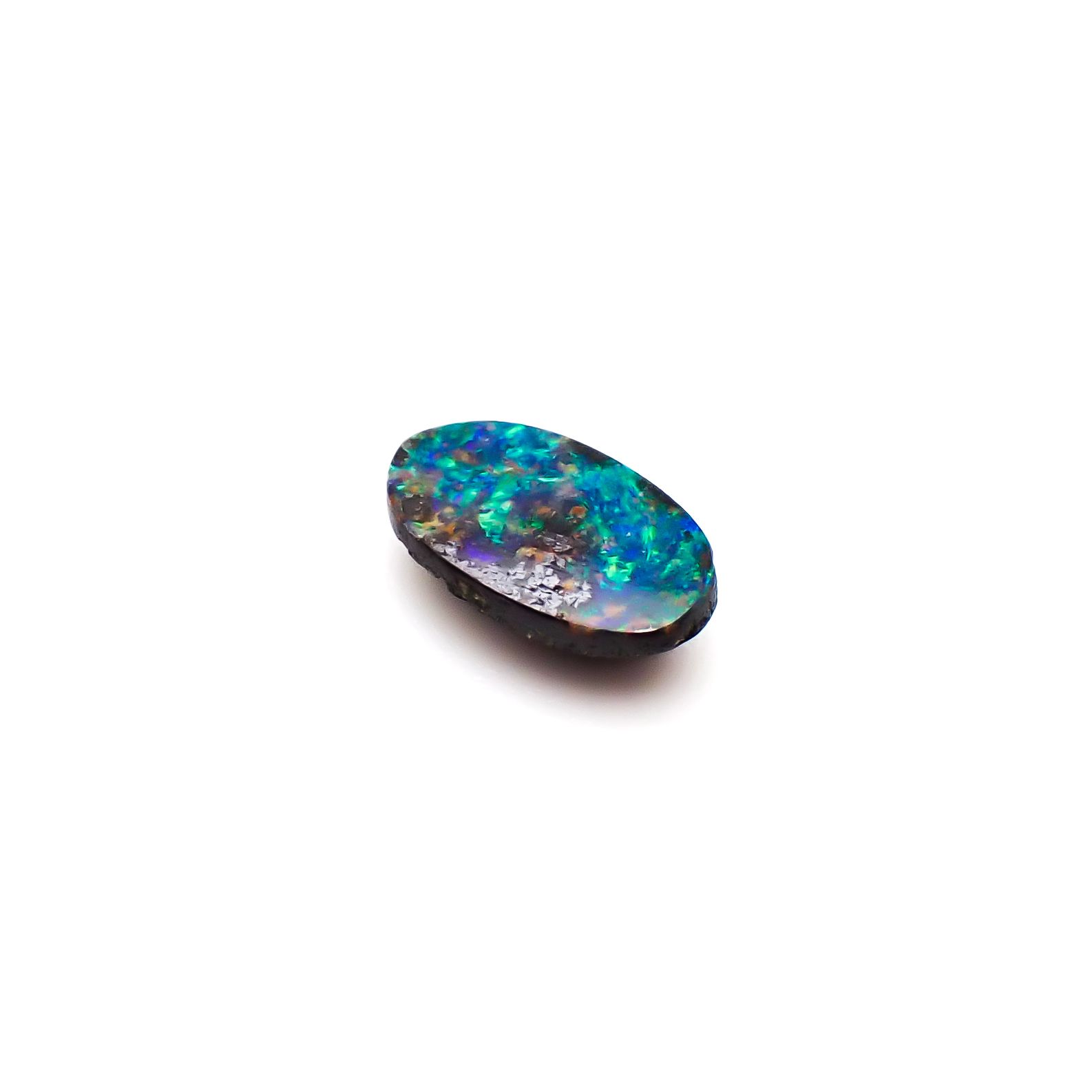 ボルダーオパール オーストラリア産 0.46ct / 7x4.1mm前後 [260933071]