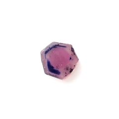 ウィンザーサファイア原石スライス タンザニア・ウィンザー産 0.56ct[230321220]6.3x5.7mm前後