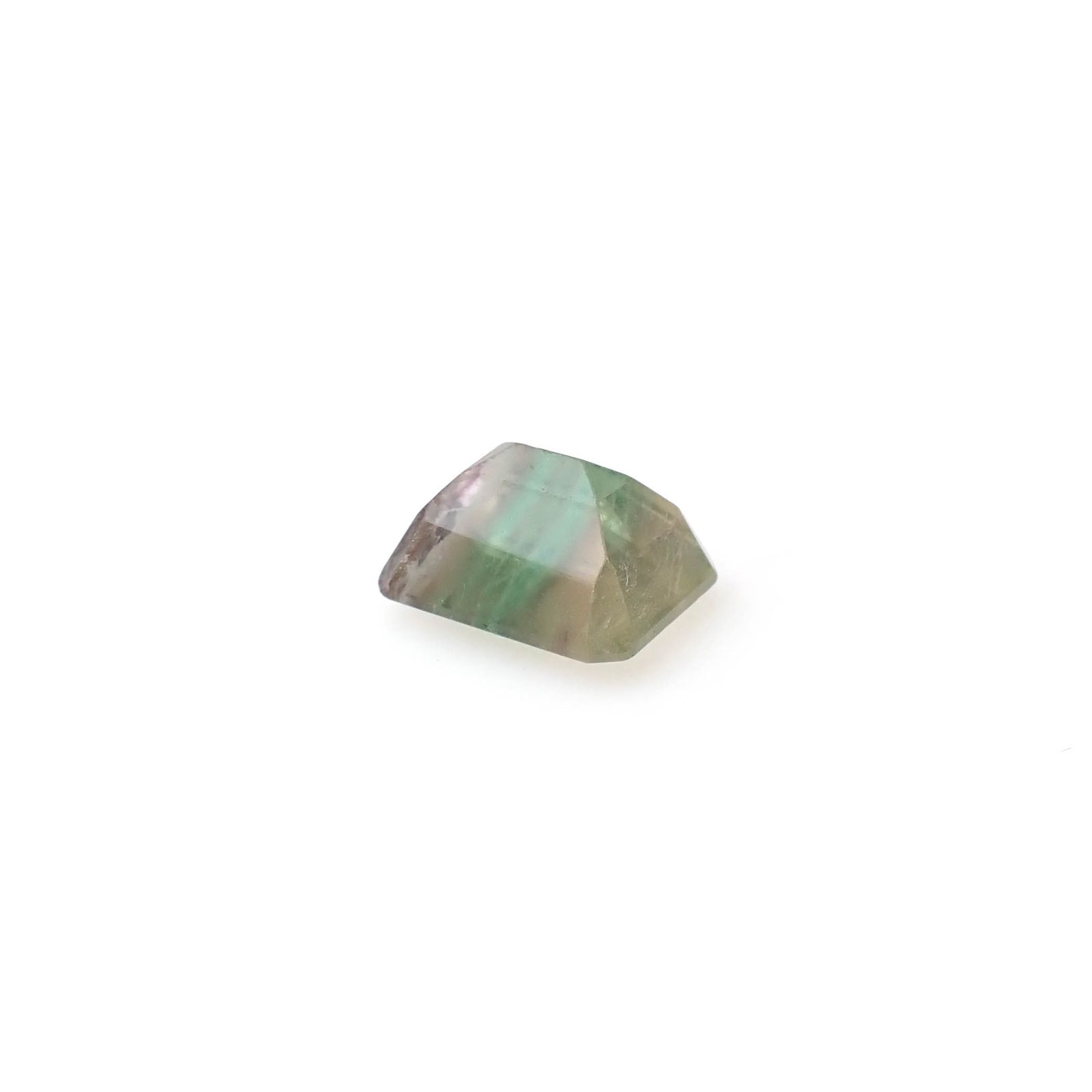 バイカラーフローライト フルオレッセンス ブラジル産 3.87ct [250430251]9.8x8mm前後