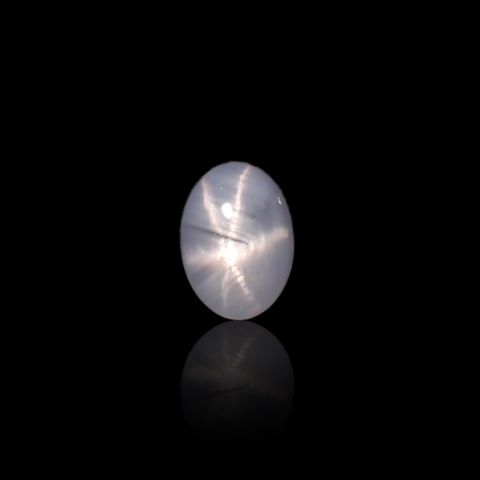 ブルースターサファイア(宝石名スター・サファイア)ビルマ産 0.63ct 識別済[230321214]6.1x4.2mm前後