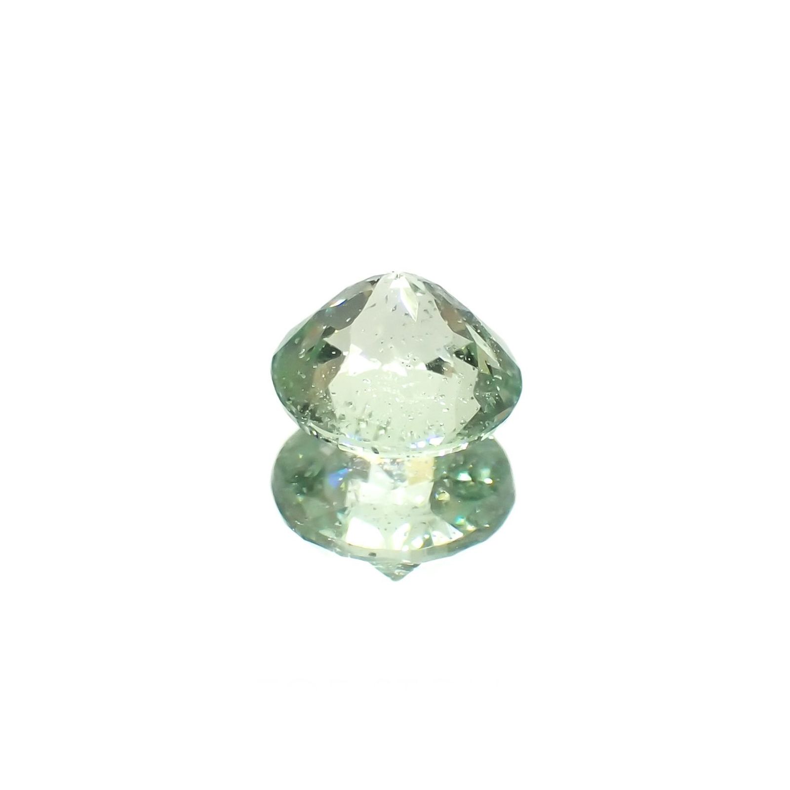 バナジウムコーネルピン(宝石名コーネルピン)タンザニア・タンガ州産 識別済 0.41ct / 4.6x4.5mm前後 [230320929]