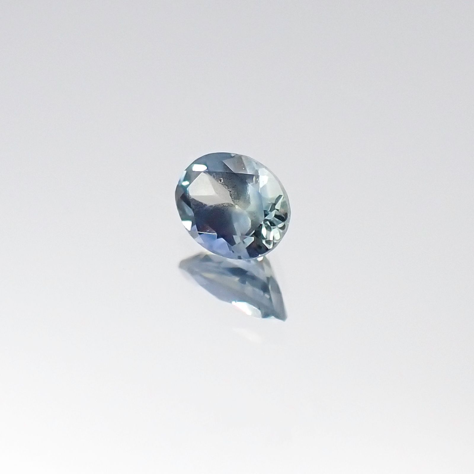 モンタナサファイア アメリカ産 ルース 0.23ct[20116047]4×3.2mm前後