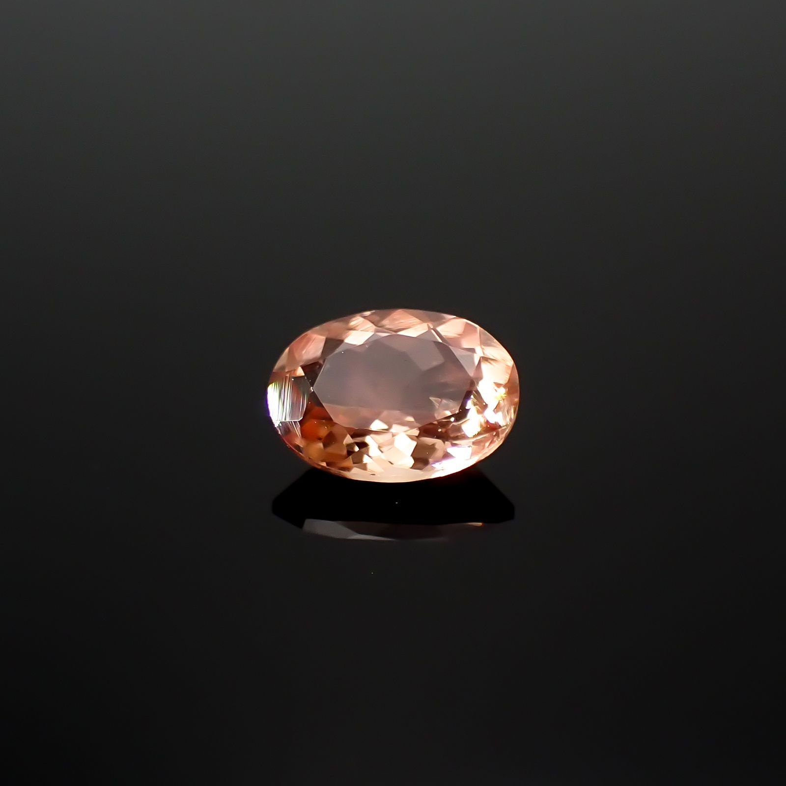 オレゴンサンストーン アメリカ・オレゴン州産 0.70ct[240628211]7x5mm前後