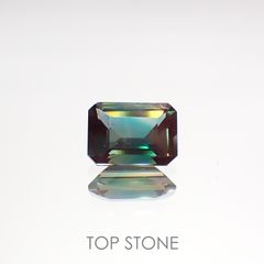 カラーチェンジアンデシン(宝石名アンデシン/ラブラドライト(カラーチェンジ・タイプ))アメリカ産 0.83ct 識別済[220115255]7.1x5.1mm前後