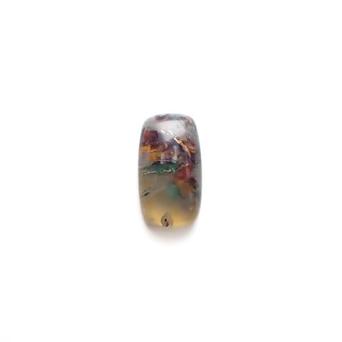 コッパークリソコラインカルセドニー インドネシア産 7.19ct[230722643]16.6x9.2mm前後