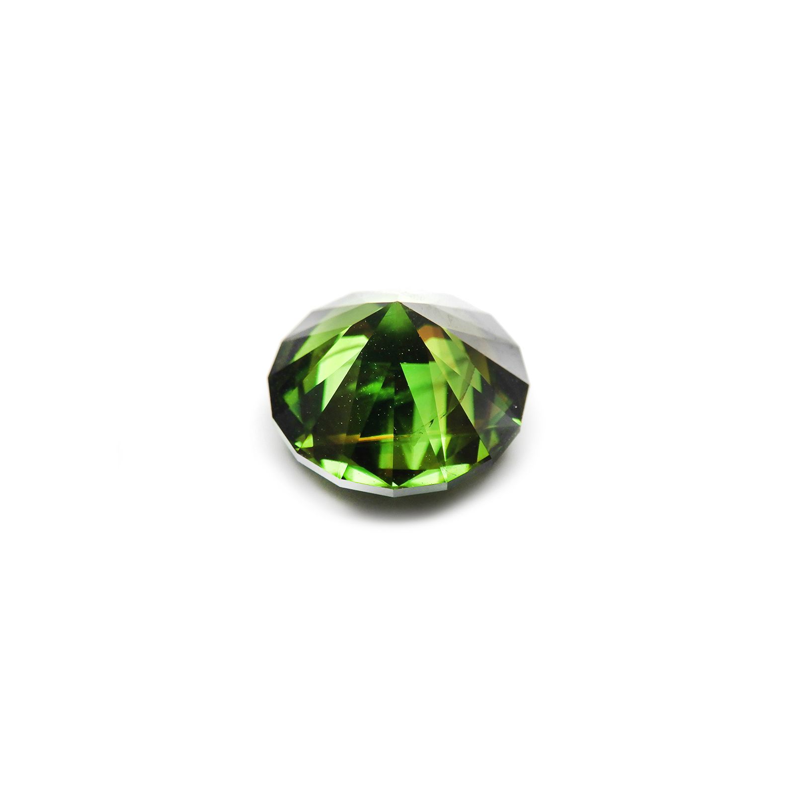 ◇カスタムカット◇カラーチェンジスフェーン ロシア産 3.84ct[240125831]9.6x9.6mm前後