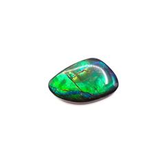◇フリーフォーム◇アンモライト トリプレット カナダ産 25.54ct [220817486]30x19mm前後