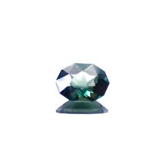 ◇カスタムカット◇バイカラーサファイア オーストラリア産 1.68ct [250229828]8.8x6.6mm前後