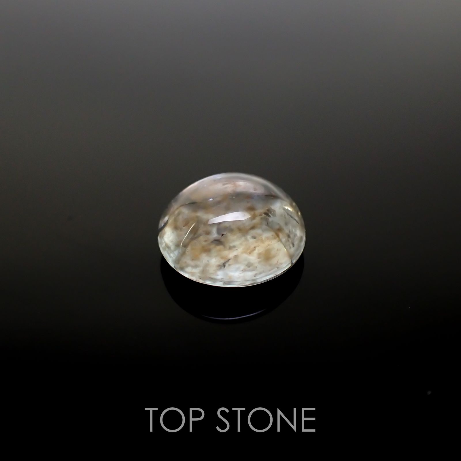 アベンチュリンアクアマリン ナイジェリア産 2.68ct[221219701]9.1x9mm前後