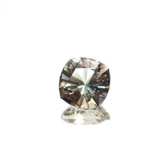 ◇カスタムカット◇バイカラーオレゴンサンストーン(宝石名ラブラドライト)アメリカ・オレゴン州産 2.83ct 識別済[230321115]9.1x9.1mm前後