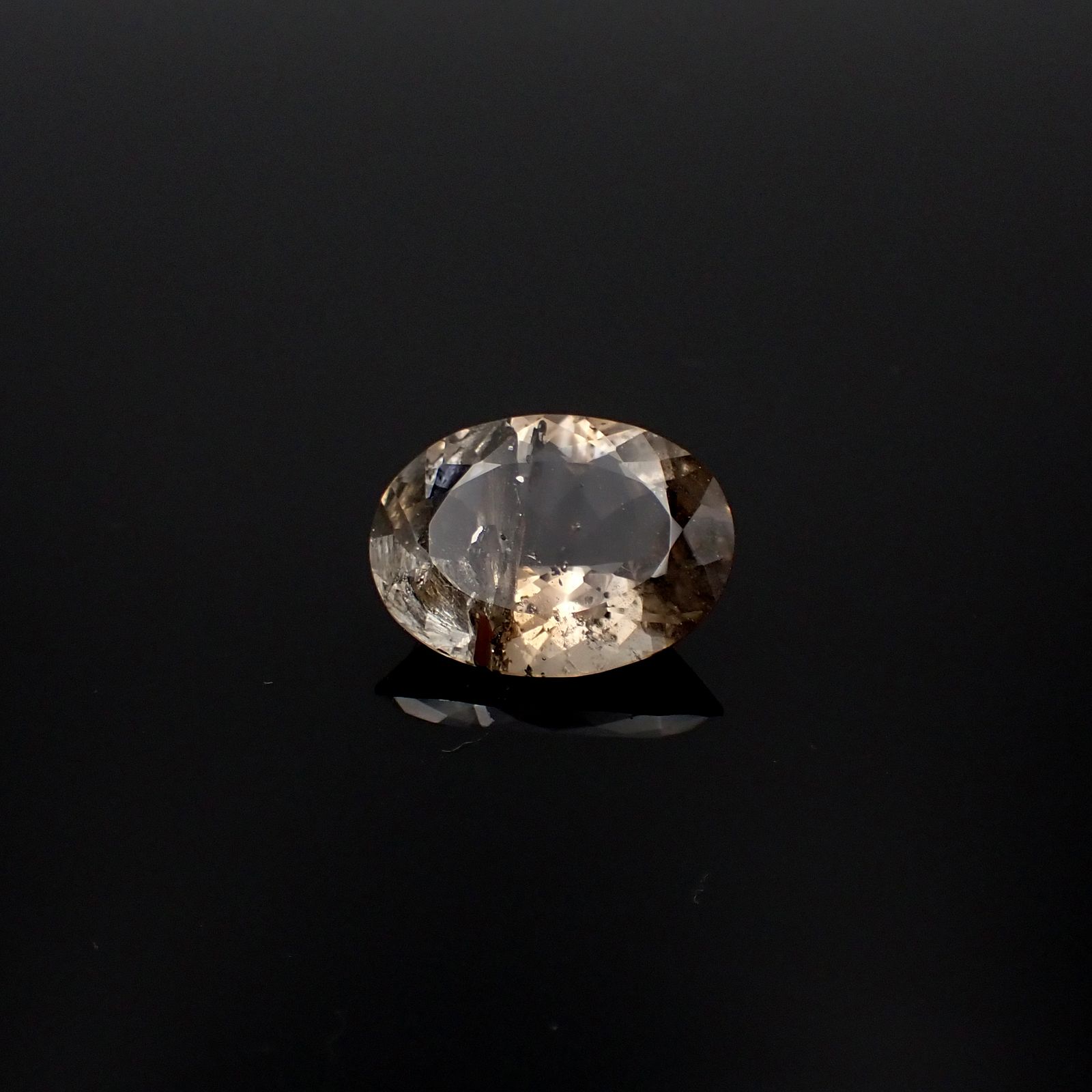 アルセノパイライトインクォーツ 中国産 12.67ct[231023793]19.3x14.5mm前後