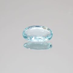 パライバトルマリン(宝石名トルマリン/別名パライバ・トルマリン)モザンビーク産 0.65ct 識別済[230421884]7.9x4.7mm前後