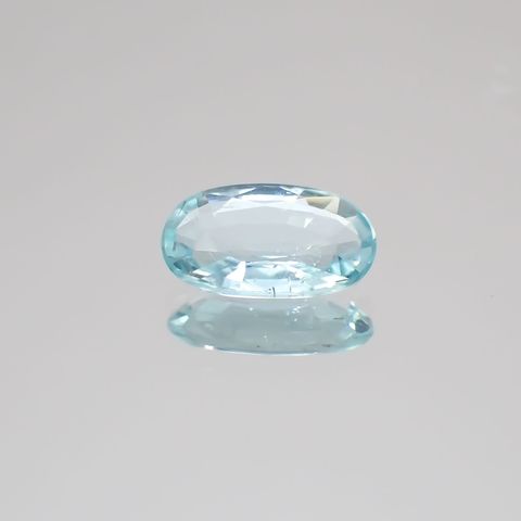 パライバトルマリン(宝石名トルマリン/別名パライバ・トルマリン)モザンビーク産 0.65ct 識別済[230421884]7.9x4.7mm前後