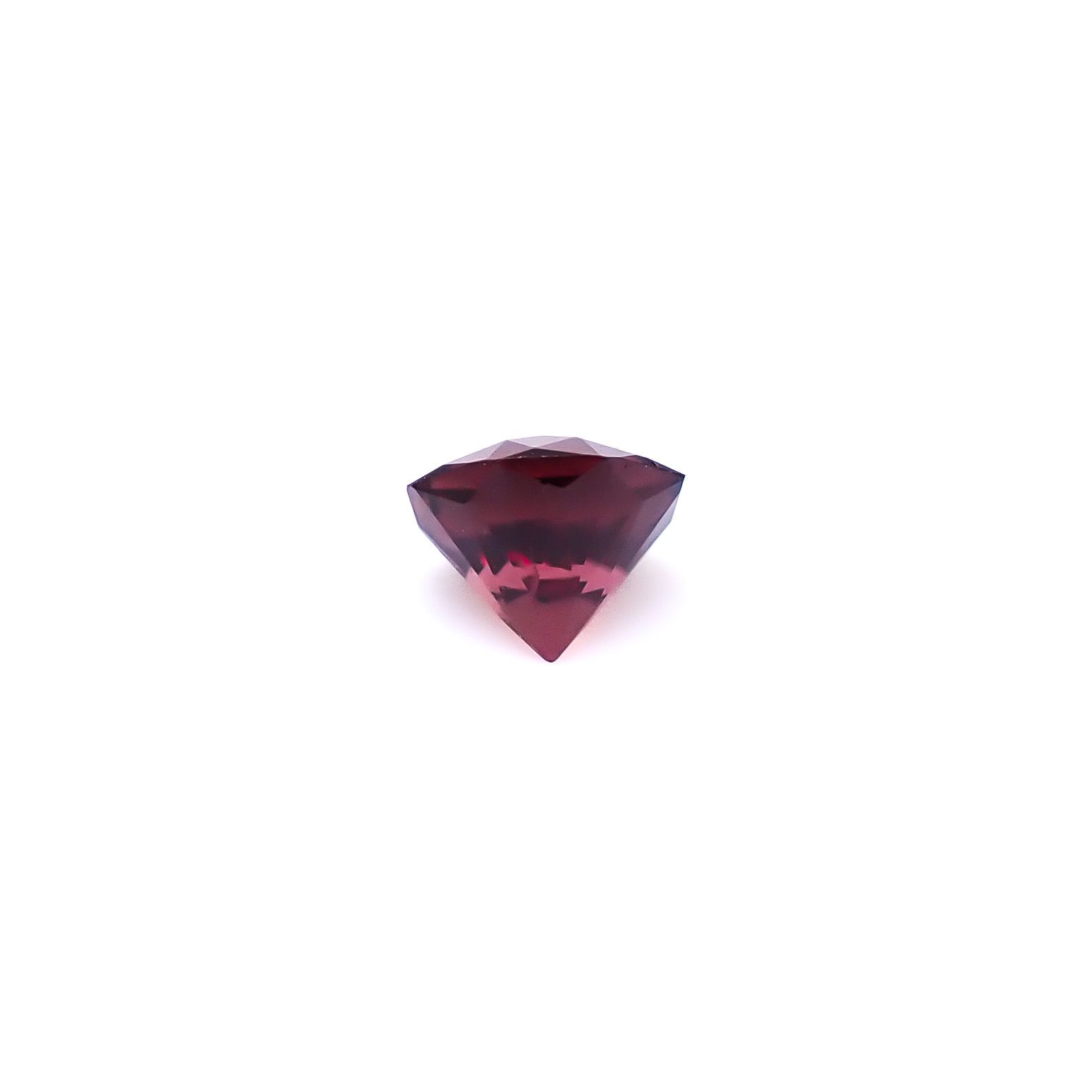 ◇オクタゴンカット◇レッドジルコン(宝石名ジルコン)スリランカ/カンボジア産 識別済 0.82ct / 5x5mm前後 [260732550]