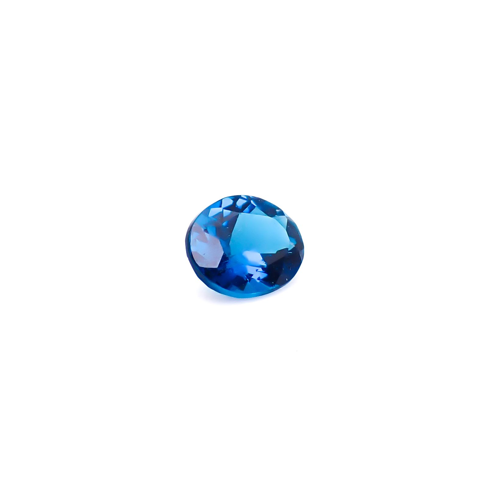 ディープブルーアパタイト マダガスカル産 0.33ct / 4.9x4mm前後 [260732603]