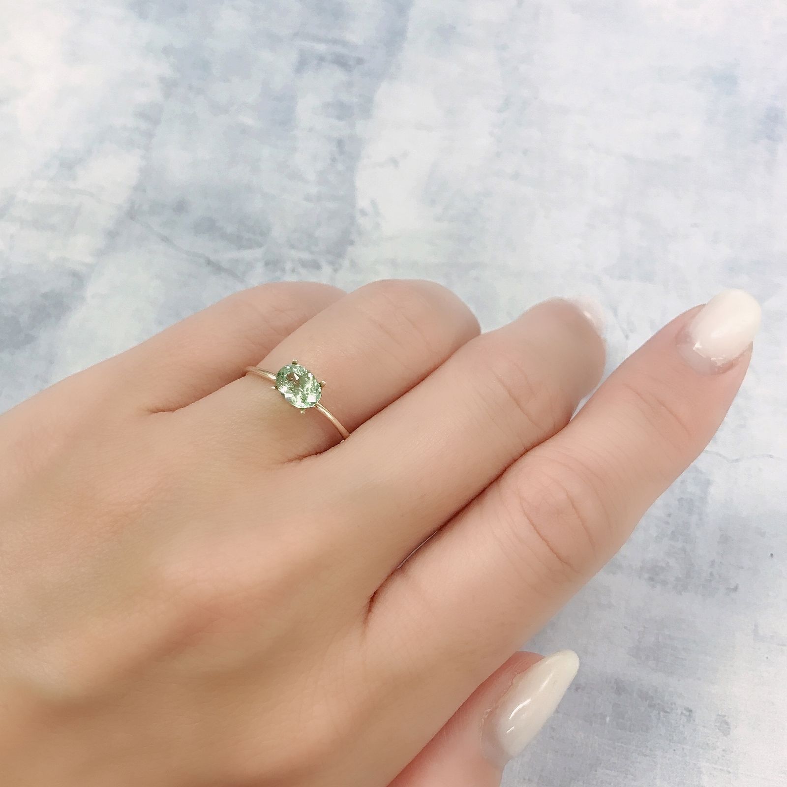 バナジウムコーネルピン(宝石名コーネルピン)タンザニア・タンガ州産 0.63ct 識別済[220716760]6.4x4.7mm前後