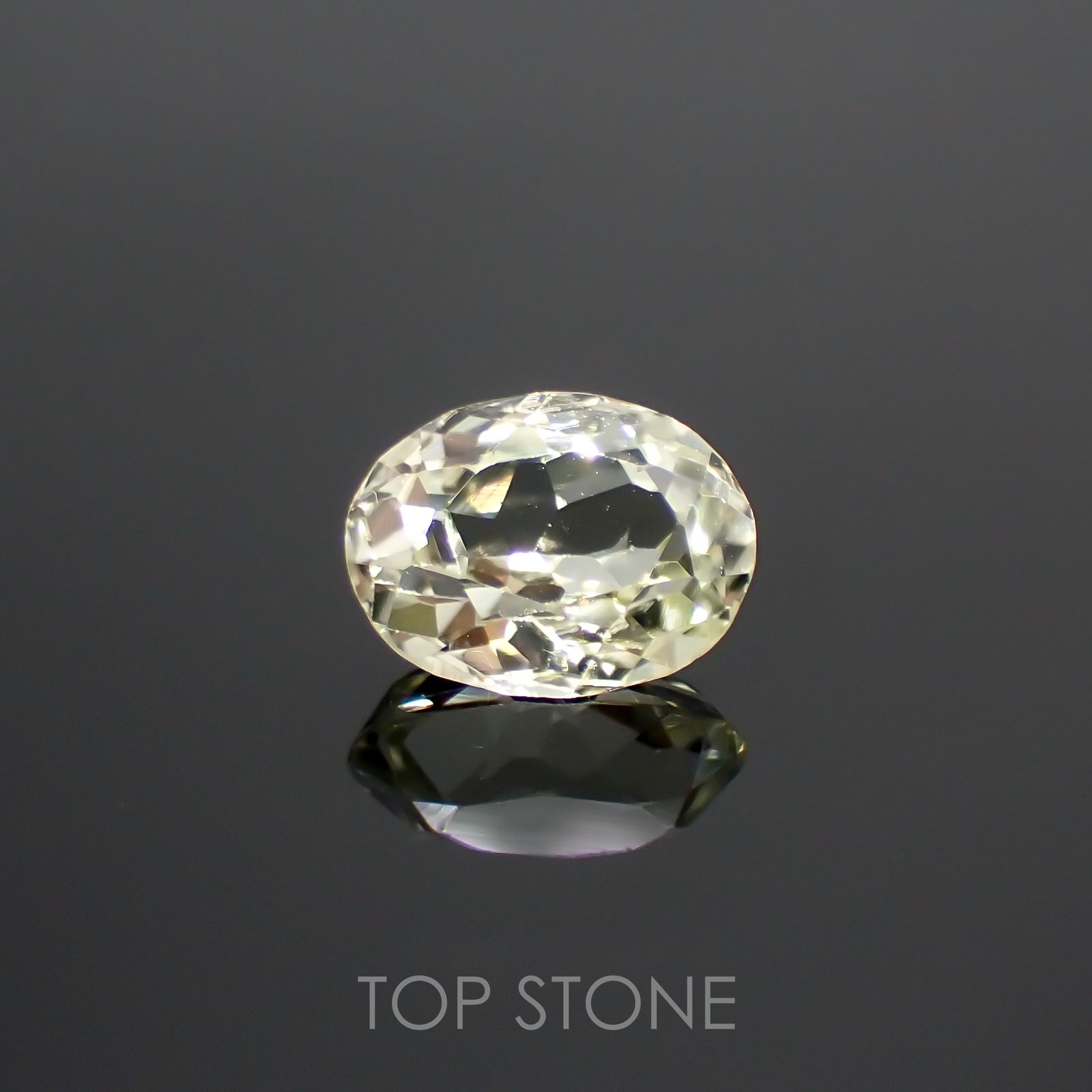 シリマナイト(宝石名シリマナイト) インド産 1.51ct 識別済[210810686]8.1×6.2mm前後