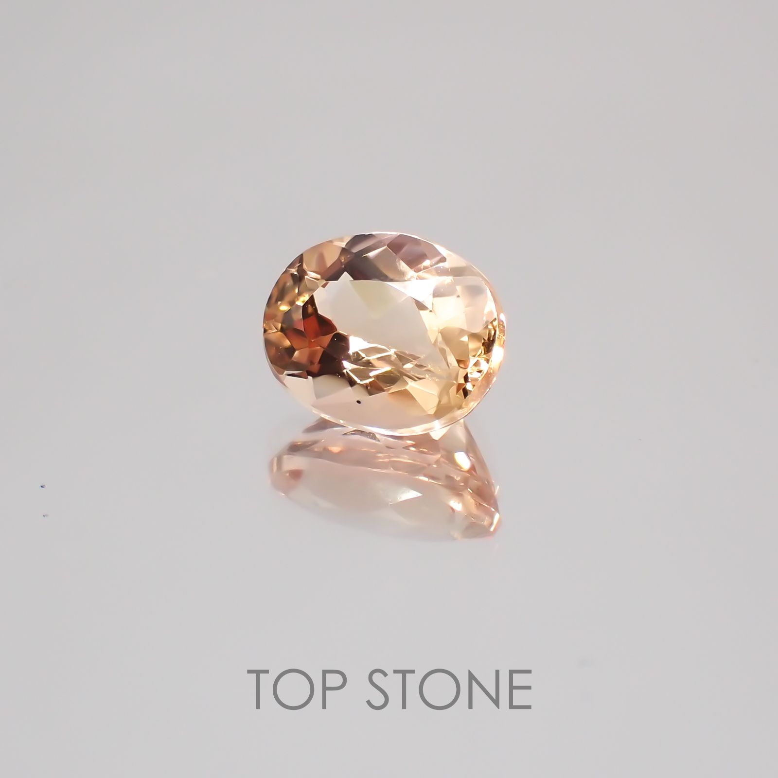 インペリアルトパーズ ブラジル産 ルース 1.12ct[20032025]7.1×5.7mm前後