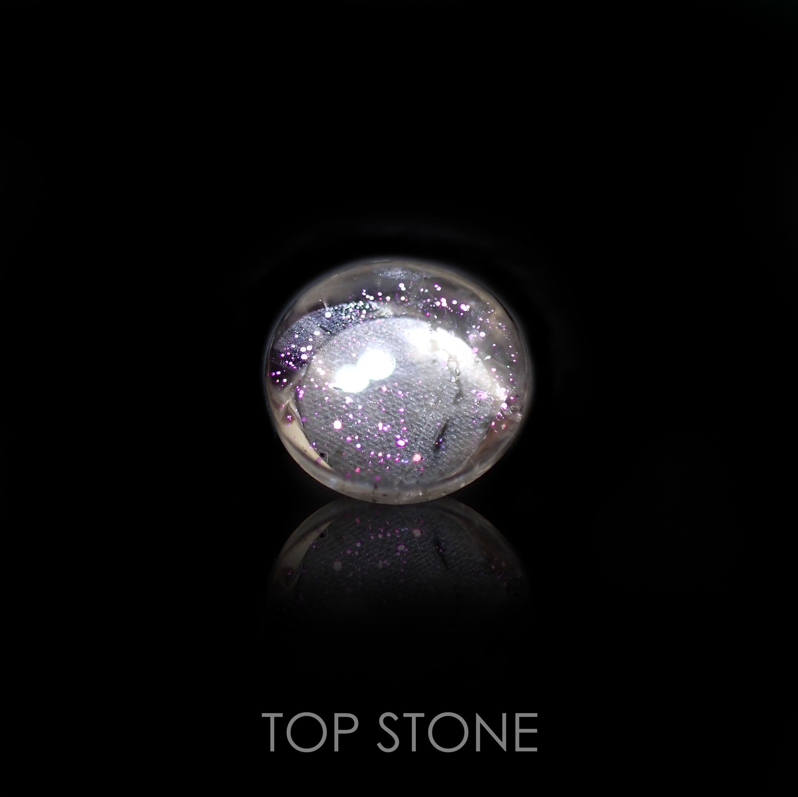ティンカーベルクォーツ ブラジル産 ルース 2.8ct[210510741]9.6×9.6mm前後