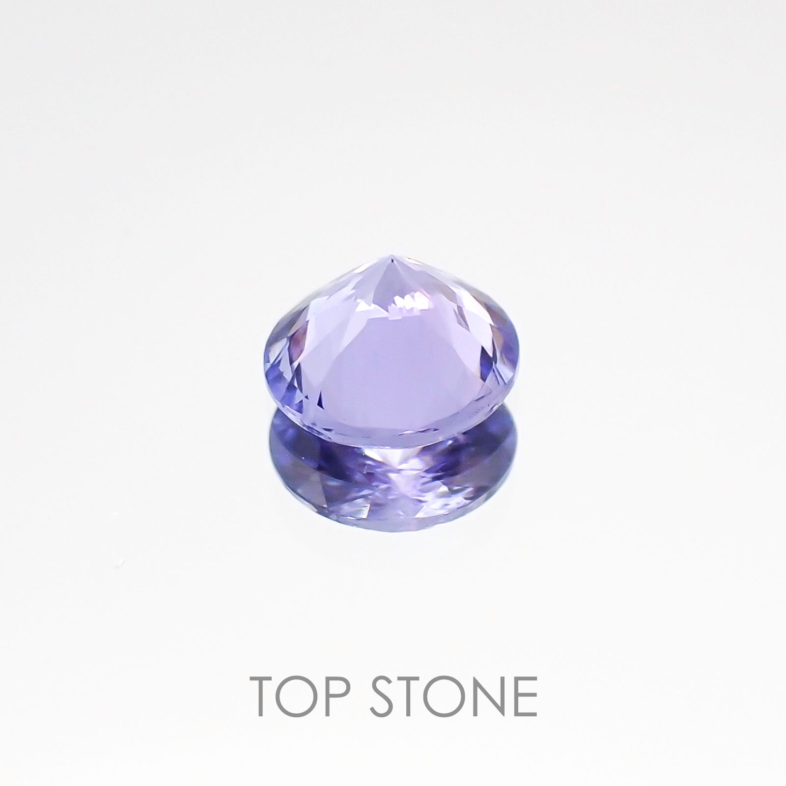 タンザナイト(宝石名タンザナイト) タンザニア産 0.41ct 識別済[20127211]4.9×4.8mm前後