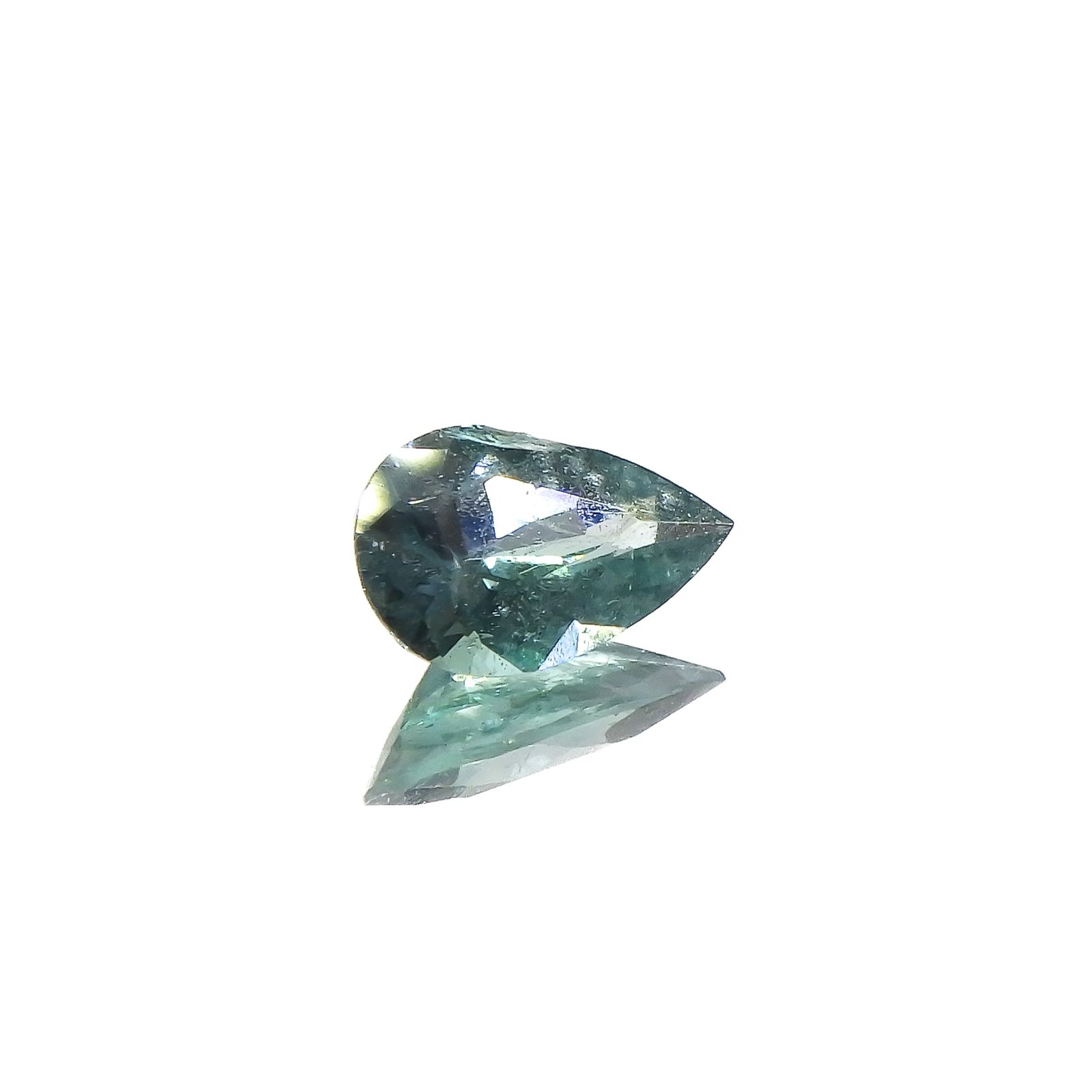 ブルーグリーンコーネルピン タンザニア産 0.30ct[231224503]6x3.8mm前後