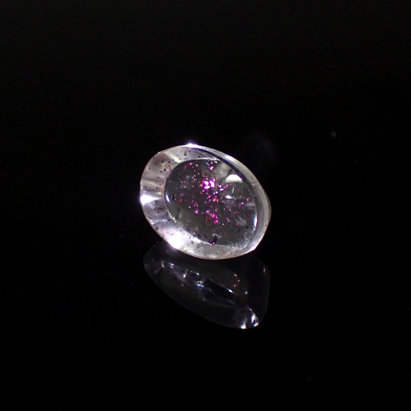 ティンカーベルクォーツ ブラジル産 2.22ct[230823278]9.6x6.9mm前後