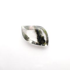 グリーントルマリンインクォーツ ブラジル・ミナスジェライス州産 21.23ct[221018306]29x17mm前後