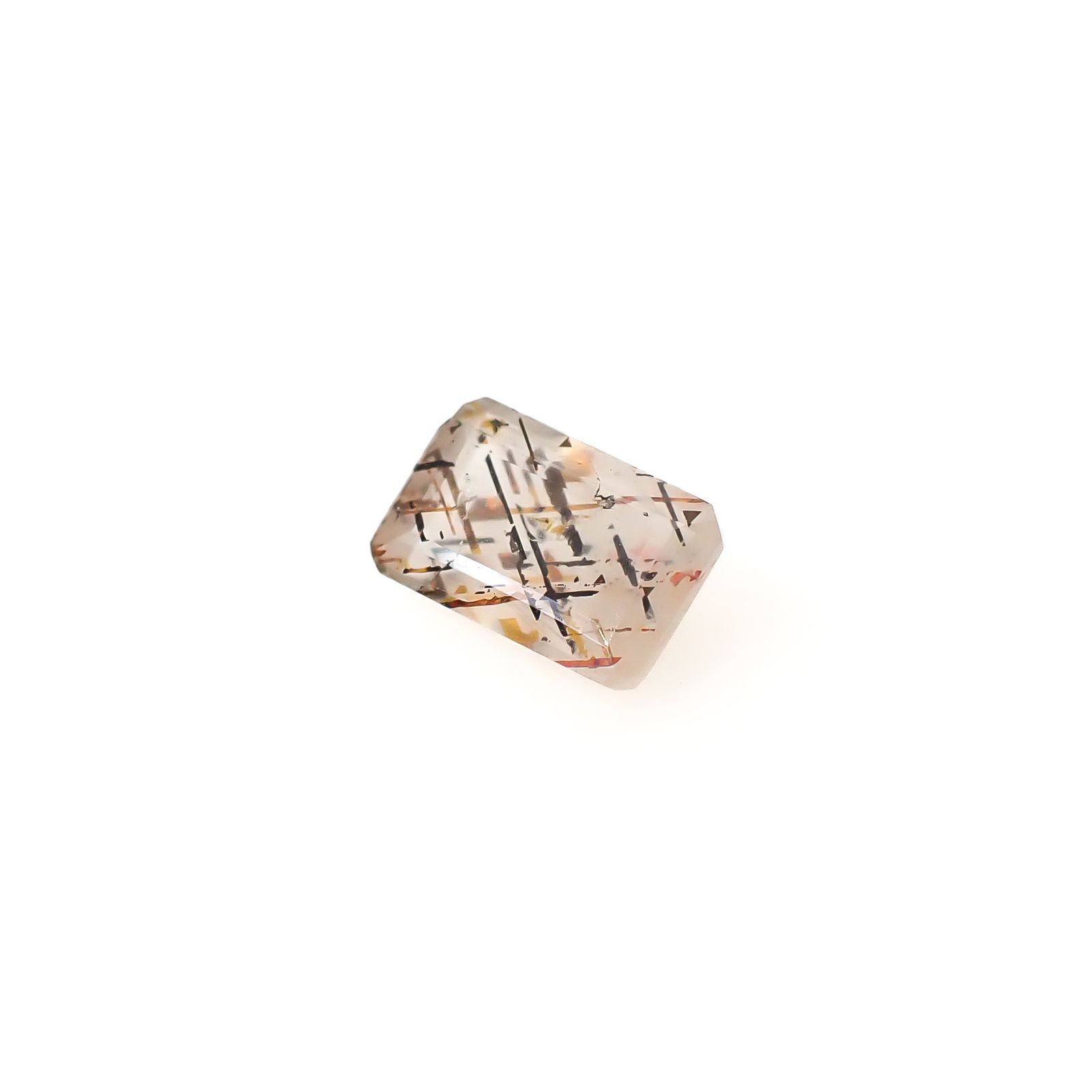 レインボーラティスサンストーン オーストラリア産 0.67ct [250229856]6.9x4.2mm前後