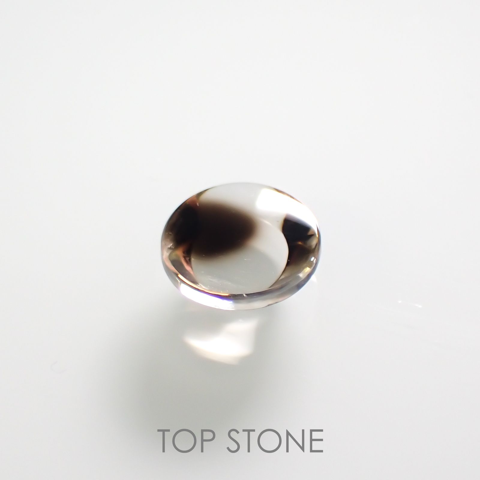 ダルメシアンクォーツ ブラジル産 ルース 5.25ct[210812876]12.1×12.1mm前後
