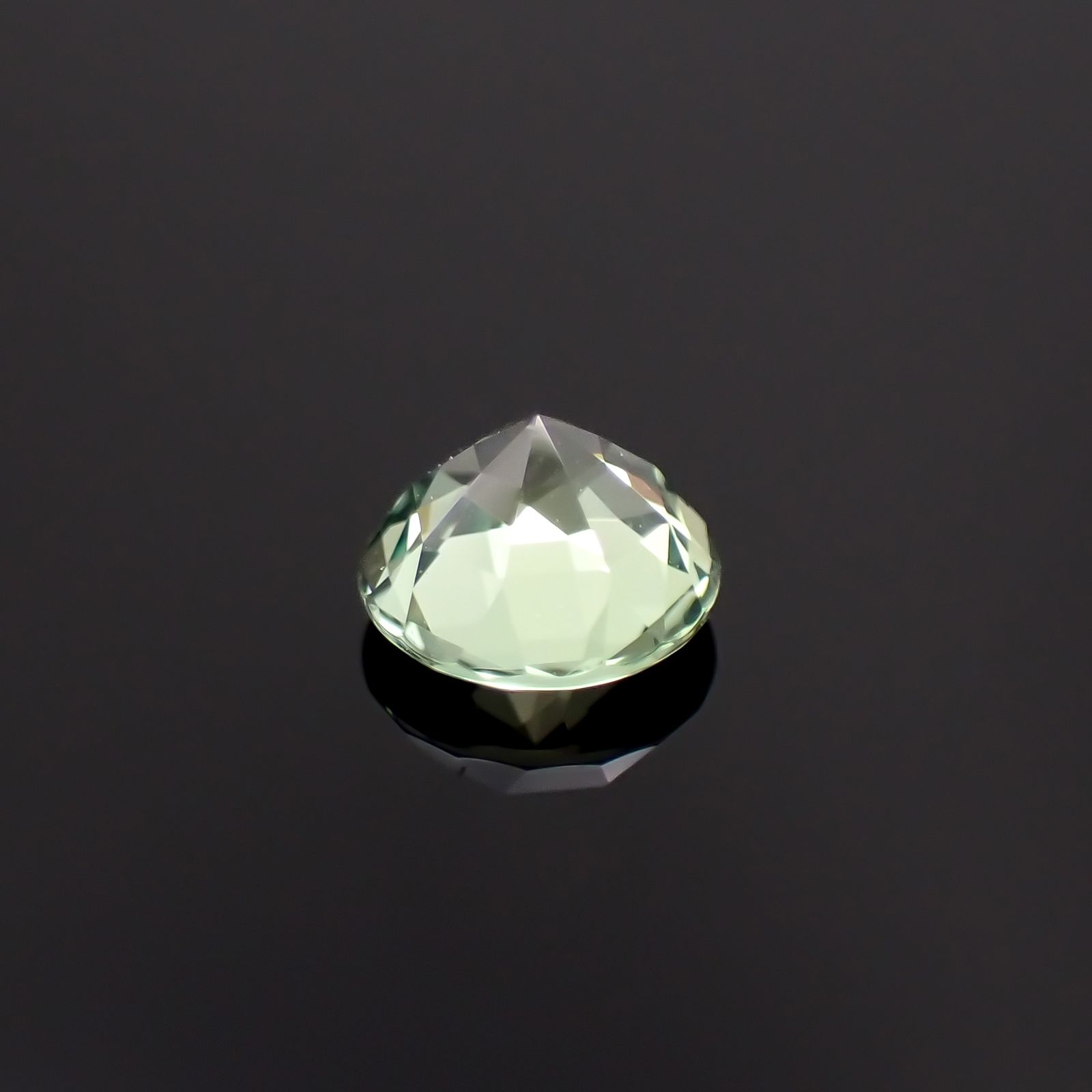 アレキサンドライト(宝石名アレキサンドライト)ブラジル産 0.42ct GIA鑑付[230823159]4.49x4.56mm前後