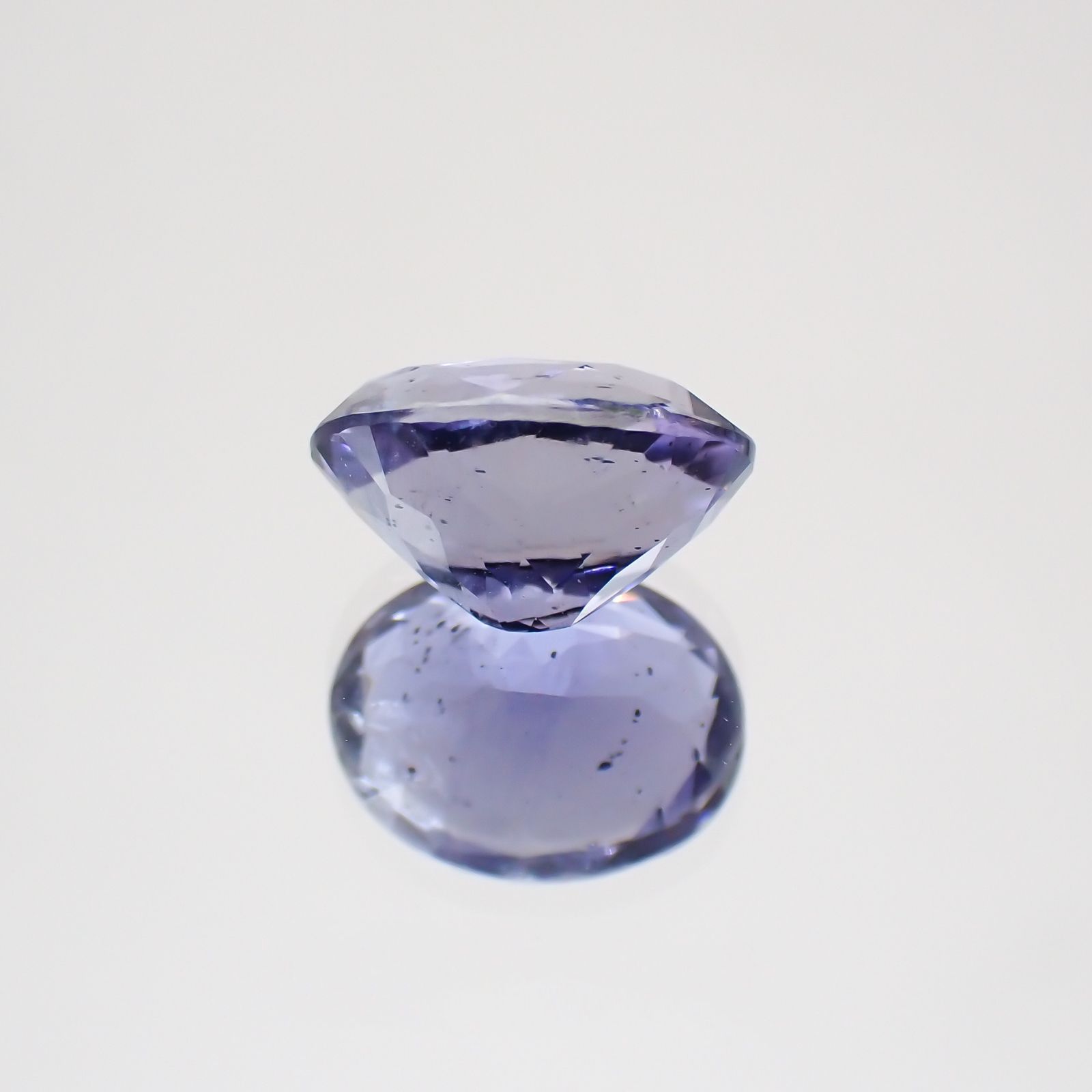 アイオライトサンストーン(宝石名アベンチュリン・アイオライト)インド/ブラジル産 1.75ct 識別済[231224427]9x6.9mm前後