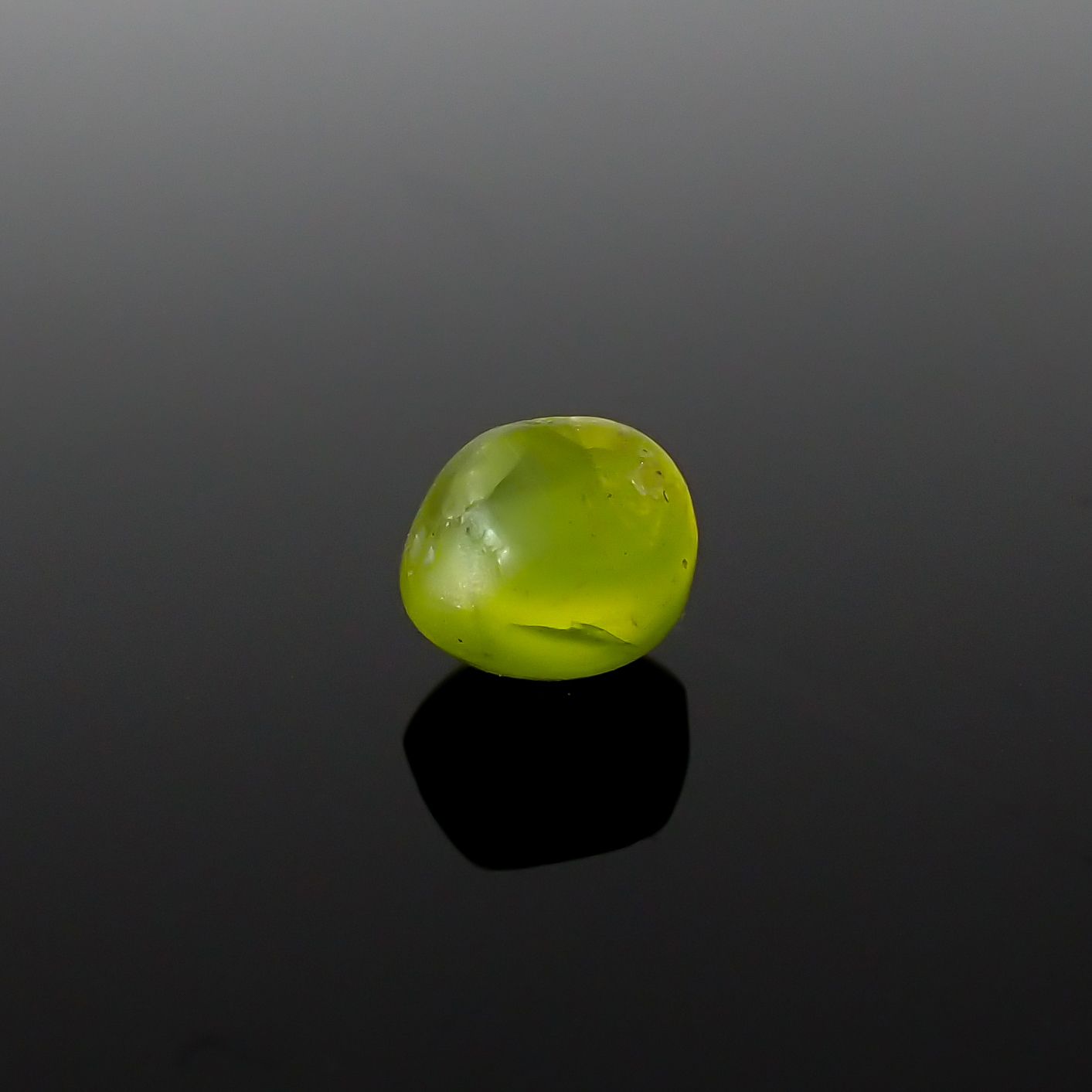 クリソベリルキャッツアイ スリランカ産 1.19ct[240226115]5.6x4.8mm前後