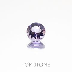 ラベンダースピネル スリランカ産 ルース 0.24ct[20106650]4×4mm前後