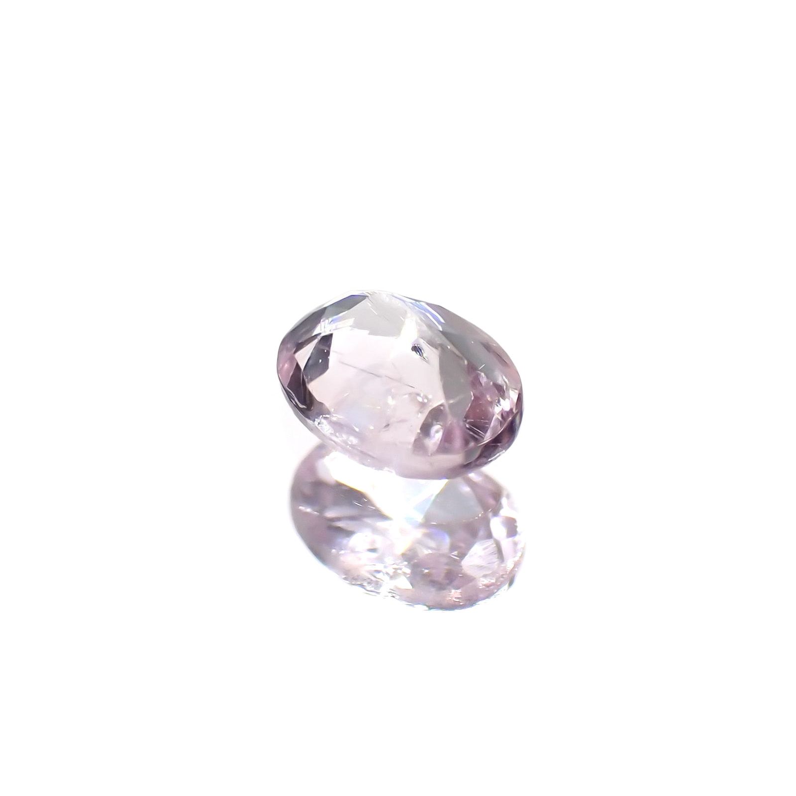 ピンクゾイサイト(宝石名ピンク・ゾイサイト)タンザニア産 識別済 0.17ct / 4x3mm前後 [220115055]