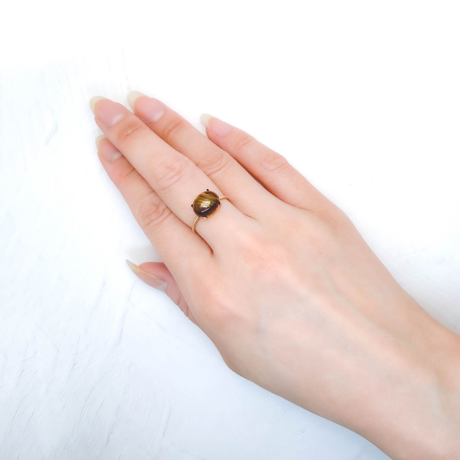 バイカラーアンデシン チベット産 3.77ct / 10.2x8.2mm前後 [260732571]