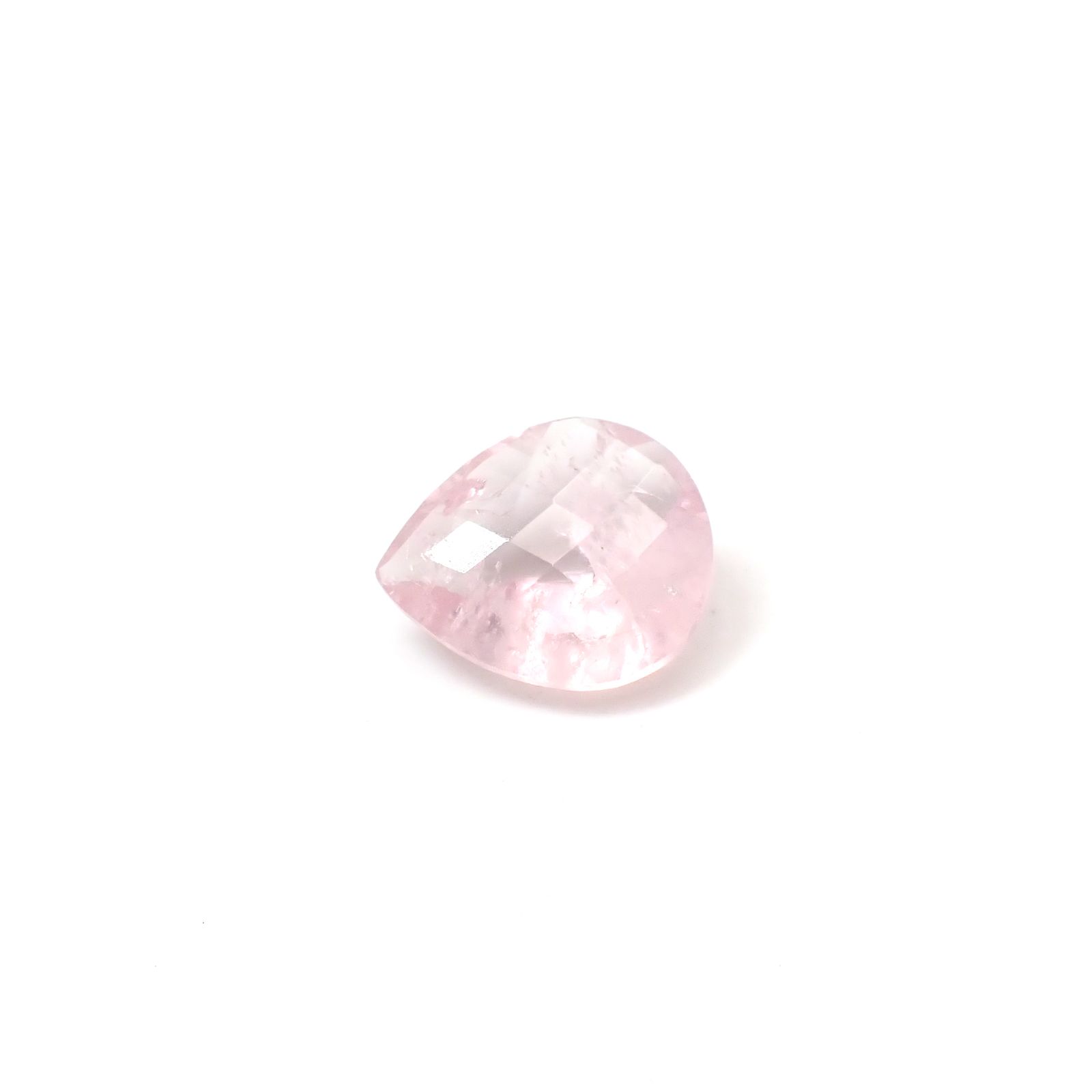 ◇チェッカーカット◇モルガナイト ブラジル産 5.16ct [250730874]14x12mm前後