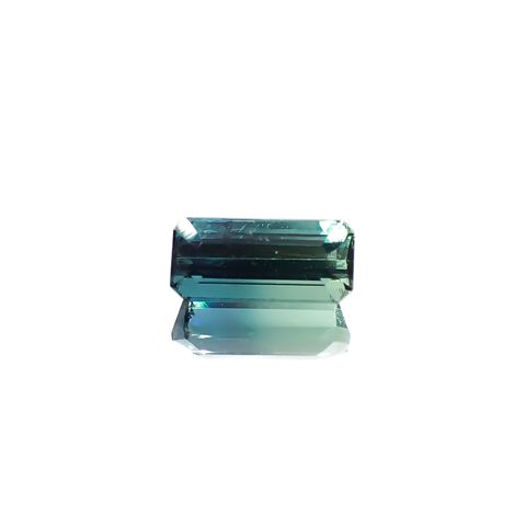 バイカラートルマリン アフガニスタン産 1.29ct [241029403]8.8x4mm前後