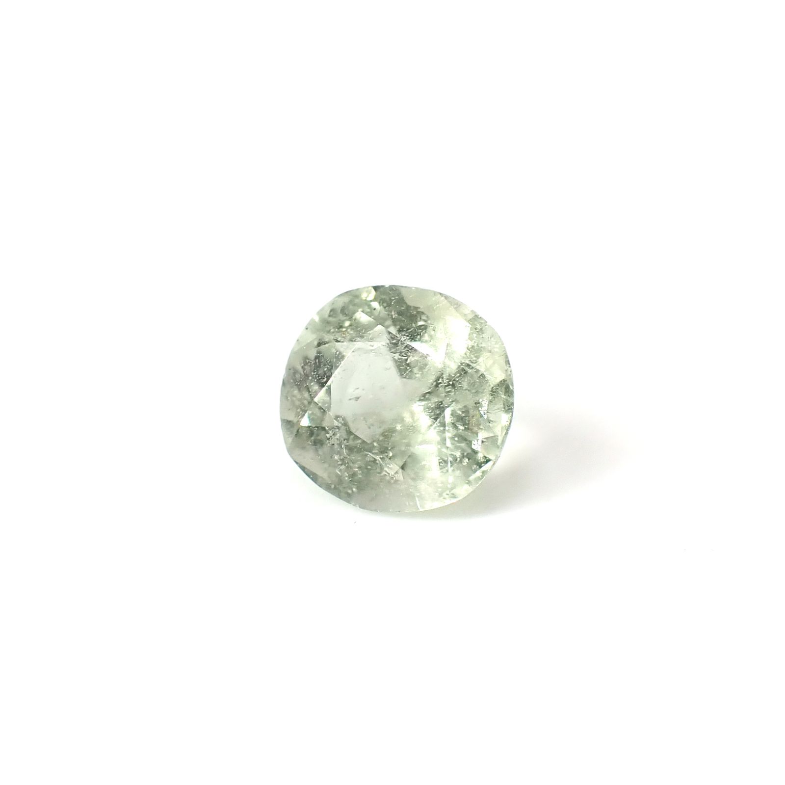 ヘルデライト(宝石名ヘルデライト)ブラジル産 2.585ct ソ付(日独)[250830964]8.87x8.33mm前後