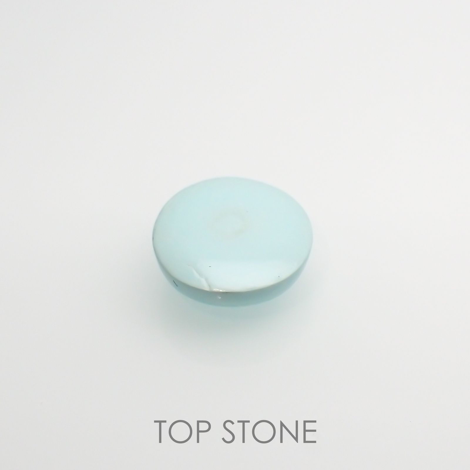 ターコイズ(宝石名ターコイズ) 2.35ct 識別済[210812933]9.5×9.5mm前後