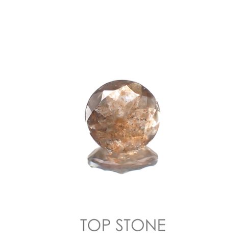 アベンチュリンアクアマリン ナイジェリア産 0.66ct[220917713]6.2x6.2mm前後