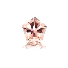 ◇ペンタゴンカット◇ピンクトルマリン SA(宝石名トルマリン)ブラジル産 0.40ct 識別済[231124221]5.1x5.1mm前後