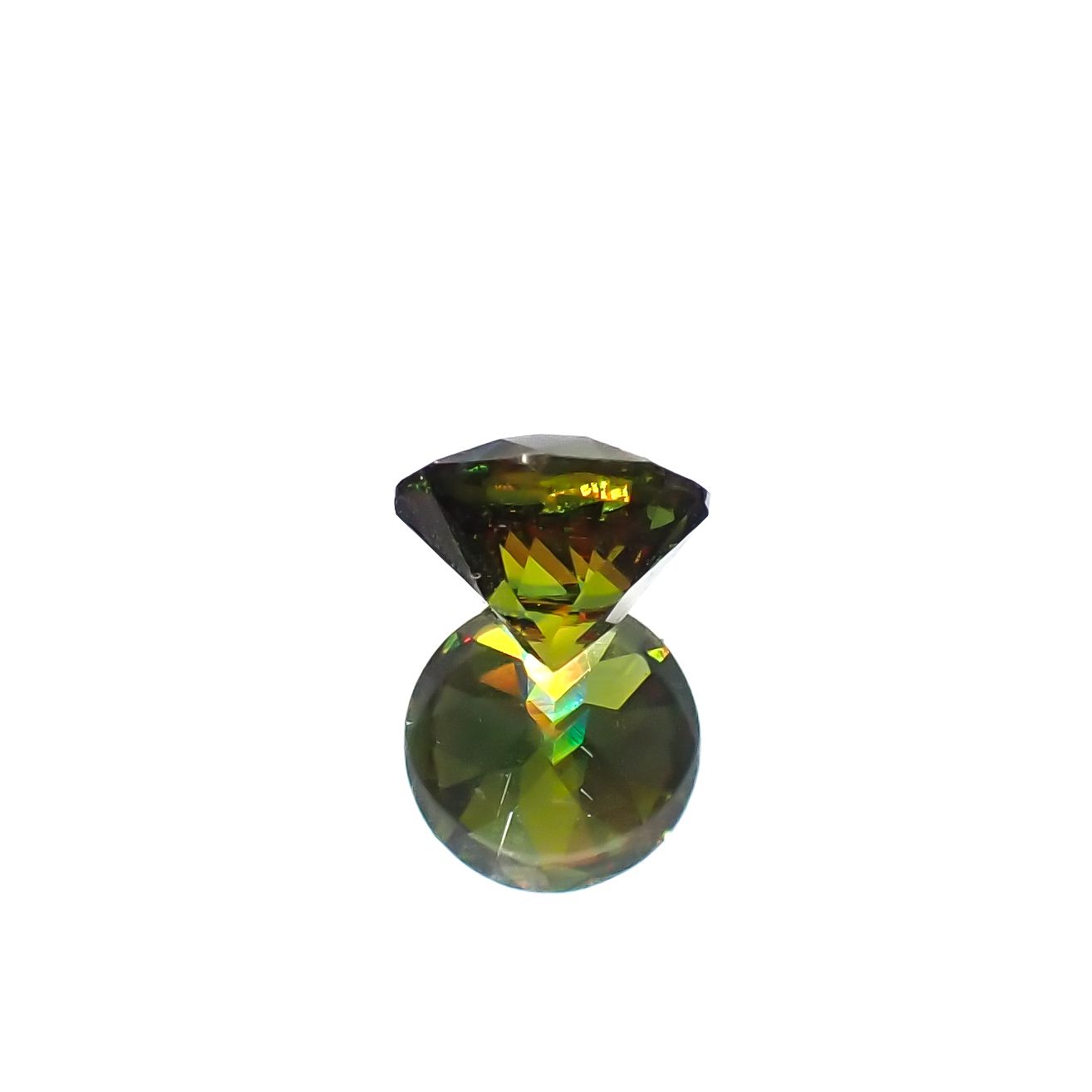 カラーチェンジスフェーン パキスタン産 1.21ct[231224767]6.4x6.4mm前後