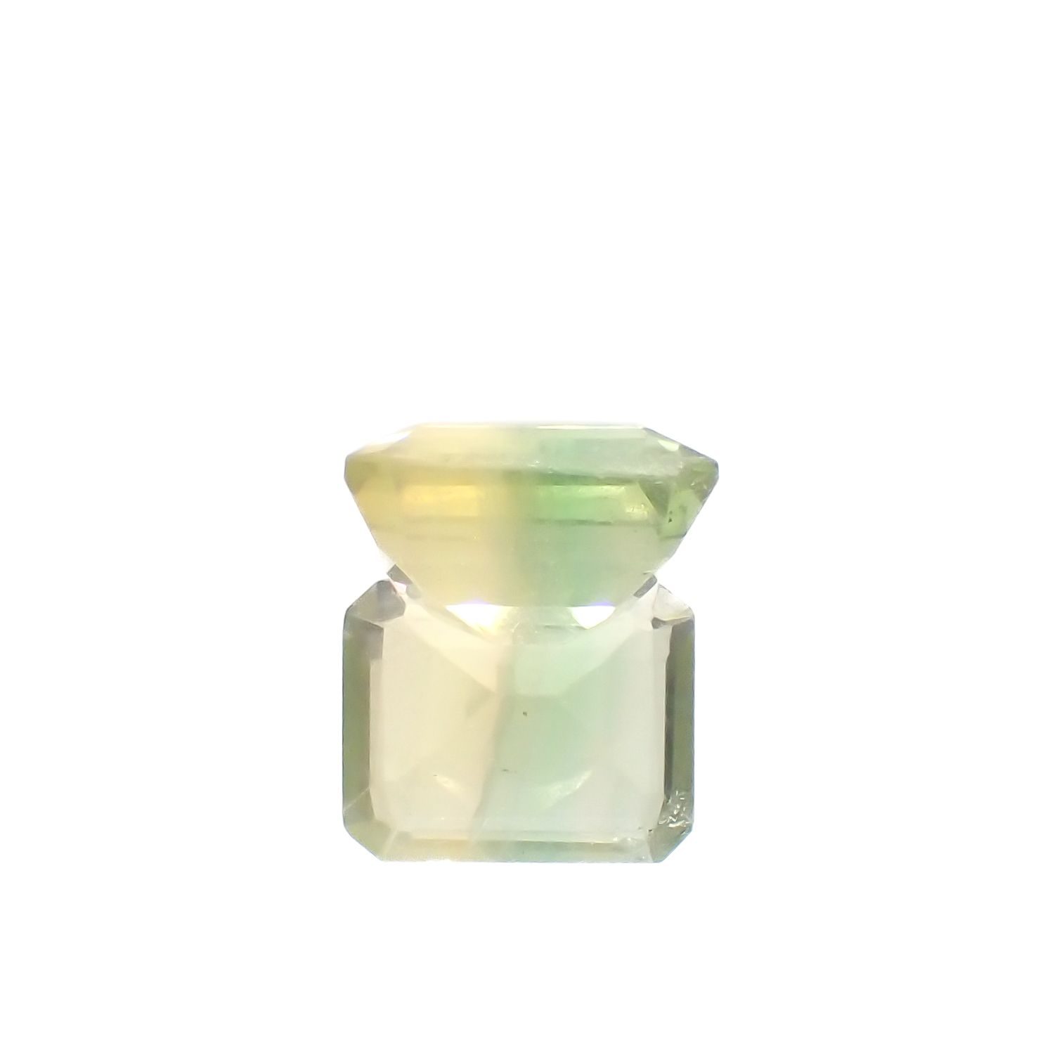 バイカラーフローライト フルオレッセンス ブラジル産 3.94ct[230722979]9.9x8mm前後